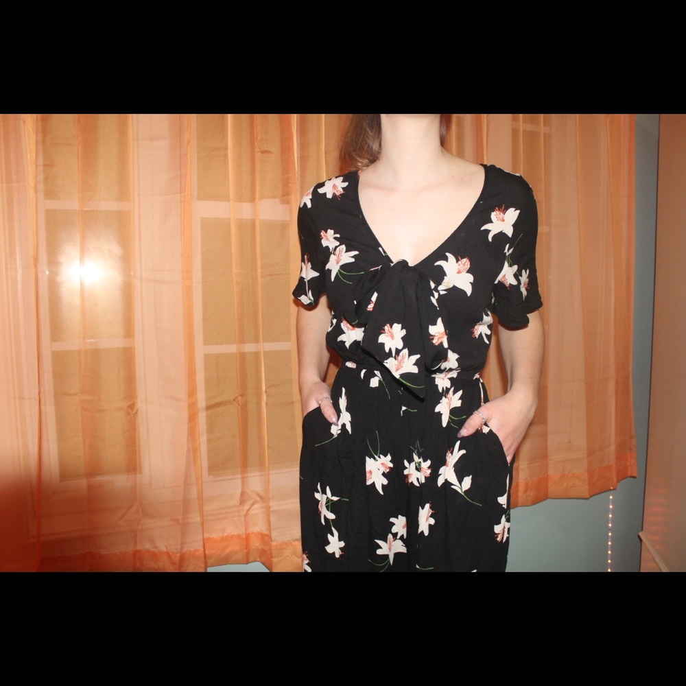Floral jumpsuit